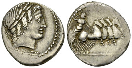 Anonymous AR Denarius, 86 BC