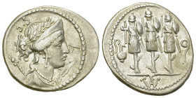 Faustus Cornelius Sulla AR Denarius, 56 BC