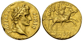 Augustus Aureus, Lugdunum