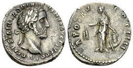 Antoninus Pius AR Denarius, Annona reverse