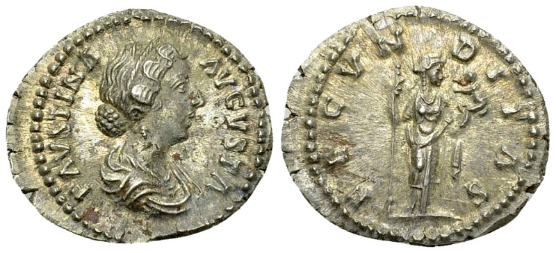 Faustina II AR Denarius, Fecunditas reverse 

Marcus Aurelius (161-180 AD) for...