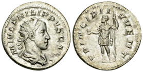 Philippus II Caesar AR Antoninianus, Prince of the youth reverse