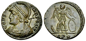Constantinopolis commemorative AE Nummus, Treveri