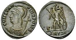 Constantinopolis commemorative AE Nummus, Thessalonica