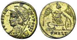 Constantinopolis commemorative AE Nummus, Alexandria