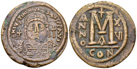 Iustinianus I AE Follis, Constantinopolis