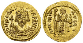 Phocas AV Solidus, Constantinopolis