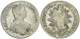 Maria Theresia AR 1/2 Taler 1764 Kremnitz