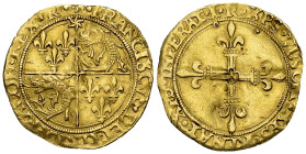 François I, AV Ecu d'or au soleil du Dauphiné