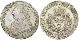 Louis XVI, AR Ecu 1790 I, Limoges