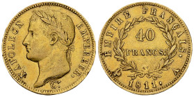 Napoléon I, AV 40 Francs 1811 A, Paris