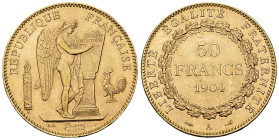 France, AV 50 Francs 1904 A, Paris, Génie