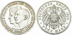 Anhalt, AR 5 Mark 1914 A