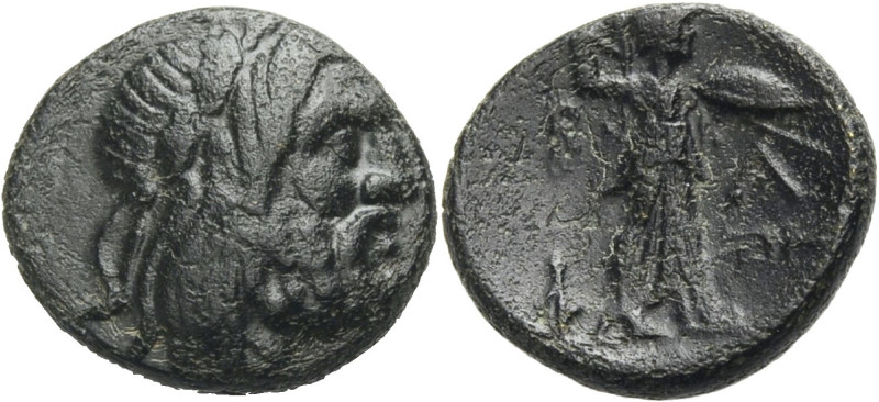 Makedonien. 
Könige von Makedonien. 
Philippos V 221-179 v. Chr. Bronze, Halbs...