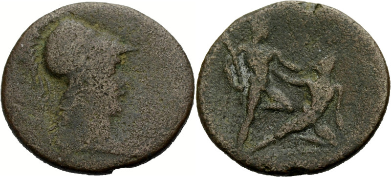 Attika. 
Athen. 
Autonom 1-280. Bronze, ca. 145-175 Büste der Athena n. r. im ...
