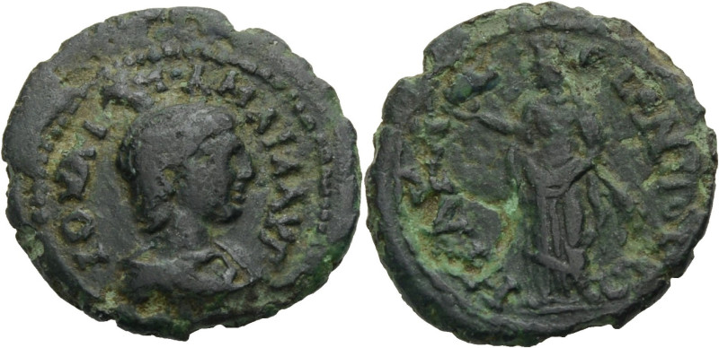 Bithynien. 
Herakleia Pontika. 
Iulia Mamaea 222-235. Bronze. Drap. Büste n. r...