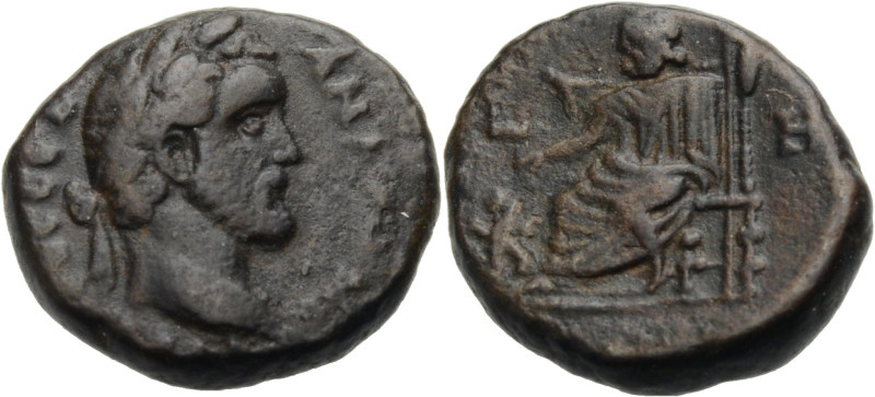 Ägypten. 
Alexandria. 
Antoninus Pius, 137-161. Billon-Tetradrachmon, Jahr 8, ...
