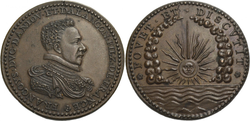 Niederlande/-Medaillen. 
Bronzemedaille, spätere Prägung o. J. (1582) der Medai...