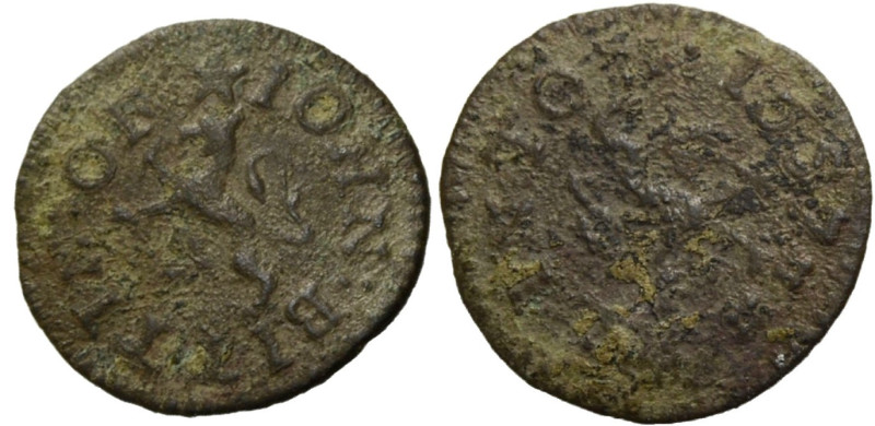 Grossbritannien/-Token 17. Jh.. 
CAMBRIDGESHIRE. 
LINTON. JOHN BITTIN. Farthin...