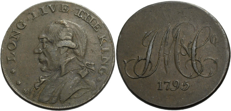 Grossbritannien/-Token 18. Jh., England. 
Middlesex. 
Whitfield's. Halfpenny. ...