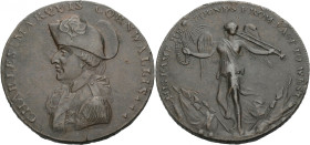 Grossbritannien/-Token 18. Jh., England. 
Suffolk. 
Bury St. Edmunds. Penny 1794. Bust to l. in cocked hat. CHARLES MARQUIS CORNWALLIS +++ Rev.: Fig...