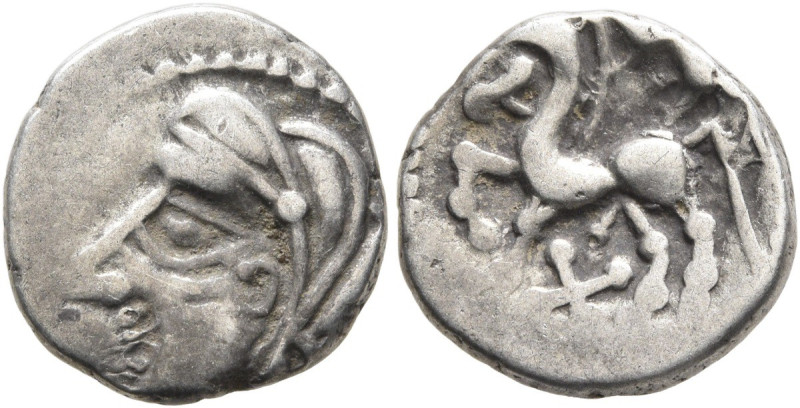 Qinarius AR
Central Gaul, Bituriges Cubi, c. 80-50 BC
1,95 g