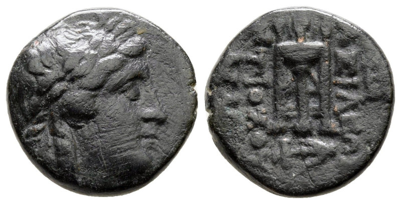 Bronze AE
Seleukid Kingdom, Sardeis, Antiochos II Theos (261-246 BC)
15 mm, 3,...