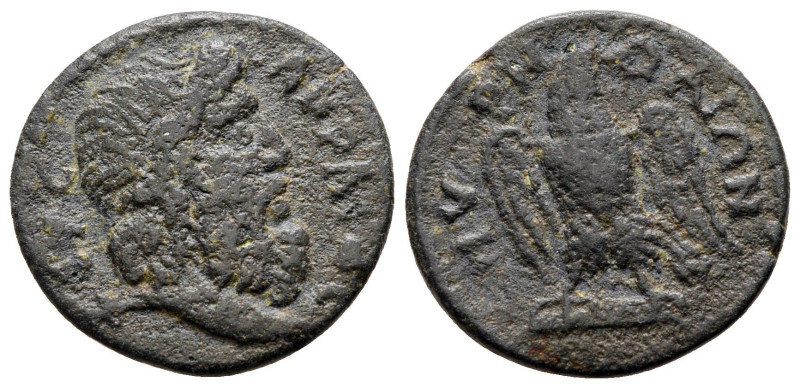 Bronze Æ
Ionia, Smyrna, Pseudo-autonomous issue, AD 193-235
18 mm, 2,85 g