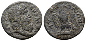 Bronze Æ
Ionia, Smyrna, Pseudo-autonomous issue, AD 193-235
18 mm, 2,85 g