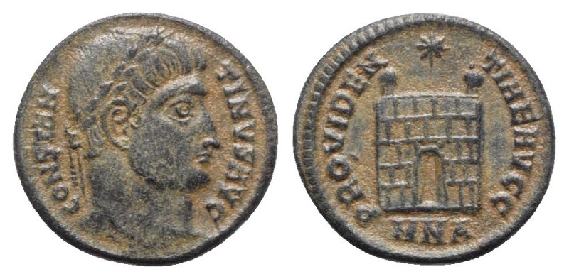 Follis Æ
Constantine I the Great (306-337), Nicomedia, Camp gate
18 mm, 2,90 g...