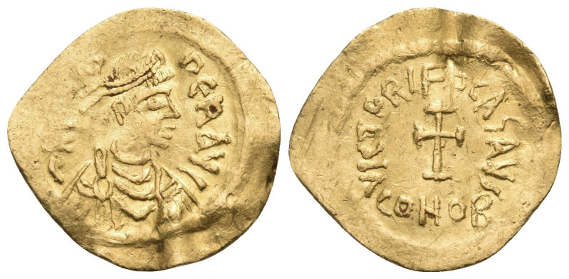 Tremissis AV
Phocas (602-610), Constantinople, 607-610. d N FOCAS PER AVG Pearl...