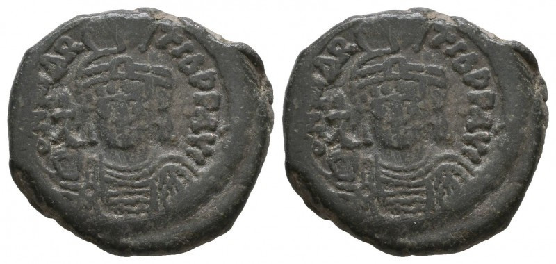 Follis Æ
Maurice Tiberius (582-602 )
19 mm, 3,60 g
