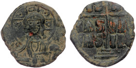 Follis Æ
Anonymous, attributed to Romanus III or Michael IV (1028-1034 or 1034-1041)
29 mm, 10,05