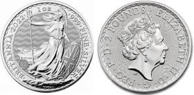 1 OZ AR
United Kingdom, Britannia 2022
31,10 g