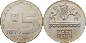 5 Lirot AR
Israel, Hanukkah-Lampada Russa
KM# 69.1