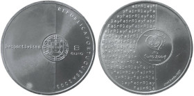 8 Euro AR
Portugal, Euro 2004, Fair Play, 2003, Silber 925/1000
36 mm, 31,10 g