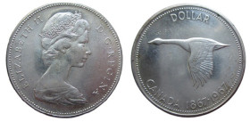 Dollar AR
Canada, 1867-1967
36 mm, 23 g
KM #70