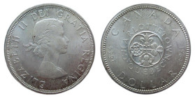 Dollar AR
Canada, Charlottetwon, Quebec, 1964
36 mm, 23,44 g
