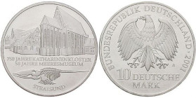 10 Euro AR
750 Jahre Katharinenkloster
32 mm, 16,5 g