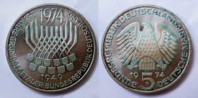 5 DM AR
25 Jahre Grundgesetz, 1979