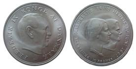 10 Kronen AR
Frederik IX, Denemark, 1967
20,65 g