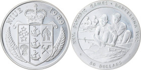 50 Dollars AR
Niue, Olympic Games, Barcelona 1992
