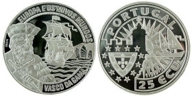 25 ECU AR
Portugal, Vasco da Gama, 1995
37 mm, 28 g