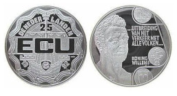 25 ECU AR
Holland, Wilhelm I, Silver 925/1000
38 mm, 25 g
