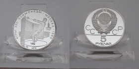 5 Rubel AR
CCCP, Olympic Games, Moscow 1980, Silver 900/1000