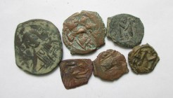 Lot of 6 Byzantine Coins