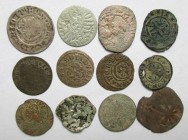 Lot of 10 Coins, 11th-19th century