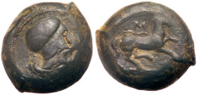 Sicily, Aitna. Æ (18.27 g), ca. 355-339 BC