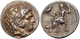 Macedonian Kingdom. Alexander III 'the Great'. Silver Tetradrachm (16.98 g), 336-323 BC