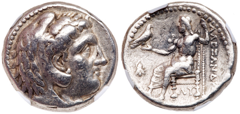 Macedonian Kingdom. Alexander III 'the Great'. Silver Tetradrachm, 336-323 BC. S...
